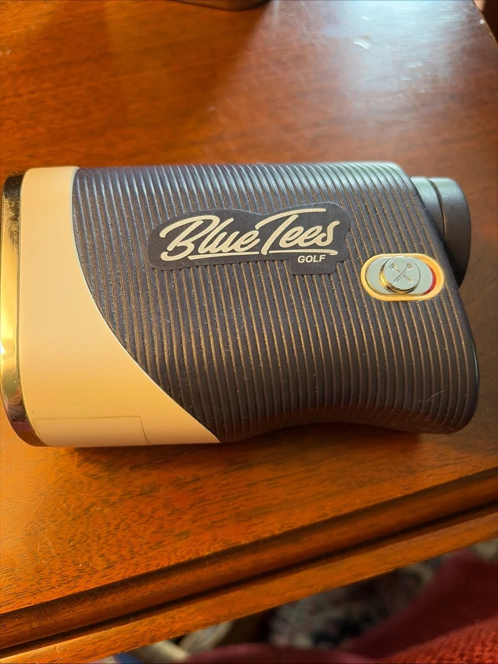 Blue Tees 3 Max Golf Rangefinder - Navy and White
